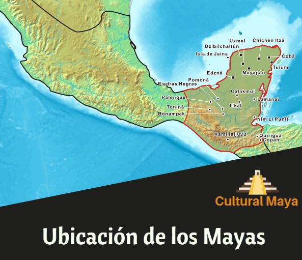 Ubicacion geografica mayas